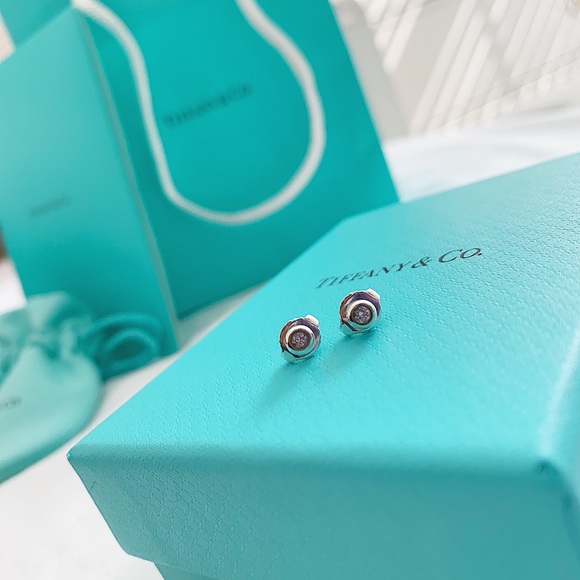 Tiffany & Co. Round Diamond Earrings - Picture 9 of 10